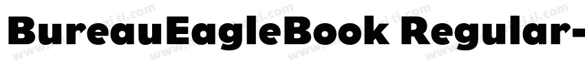 BureauEagleBook Regular字体转换